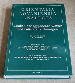 Lexikon der ägyptischen Götter und Götterbezeichnungen. 8 volumes (complete set)[newline]M3486a-16.jpeg