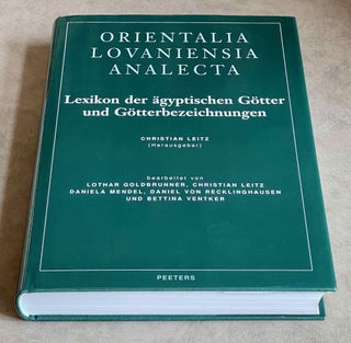 Lexikon der ägyptischen Götter und Götterbezeichnungen. 8 volumes (complete set)[newline]M3486a-24.jpeg