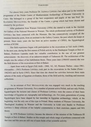 Essays in honour of J. Lipinska