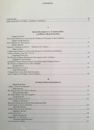 Essays in honour of J. Lipinska