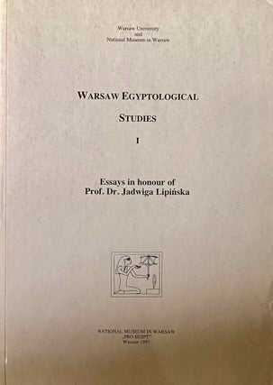 Item #M3493c Essays in honour of J. Lipinska. LIPINSKA Jadwiga - AKSAMIT J., in honorem