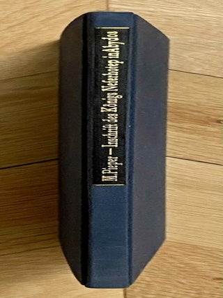 Item #M3498c Die grosse Inschrift des K&ouml;nigs Neferhotep in Abydos. Ein Beitrag zur &auml;gyptischen...[newline]M3498c-00.jpeg
