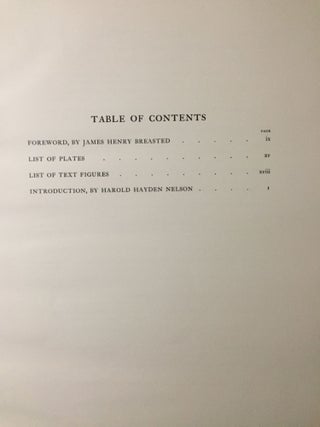 Medinet Habu. The Epigraphic survey. Vol. I: Earlier Historical Records of Ramses III