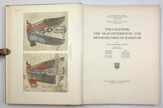 Medinet Habu. The Epigraphic survey. Vol. III: The Calendar, the “Slaughterhouse,” and Minor Records of Ramses III[newline]M3526b-04.jpeg