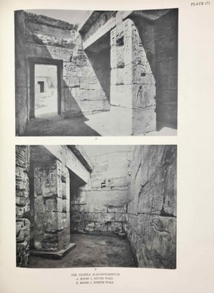 Medinet Habu. The Epigraphic survey. Vol. III: The Calendar, the “Slaughterhouse,” and Minor Records of Ramses III[newline]M3526b-13.jpeg