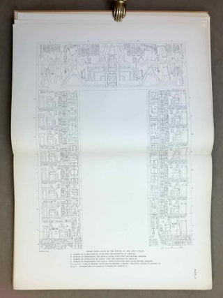 Medinet Habu. The Epigraphic survey. Vol. V: The Temple Proper, Part I: The Portico, the Treasury, and Chapels Adjoining the First Hypostyle Hall with Marginal Material from the Forecourts