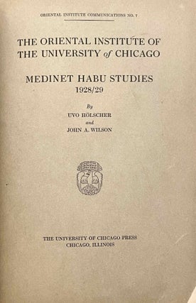 Medinet Habu studies: 1924-1928, with: Medinet Habu studies: 1928/9[newline]M3534a-14.jpeg