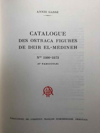 Catalogue des ostraca hiératiques littéraires de Deir al-Medina. Tome V (Nos 1775-1873 et 1156)[newline]M3561a-03.jpg