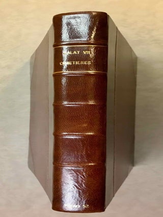 Item #M3564a Balat. Tome VII: Les cimeti&egrave;res est et ouest du mastaba de Khentika. CASTEL Georges...[newline]M3564a-00.jpeg