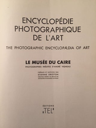 Encyclop&eacute;die photographique de l'Art: le Mus&eacute;e du Caire[newline]M3565-02.jpg