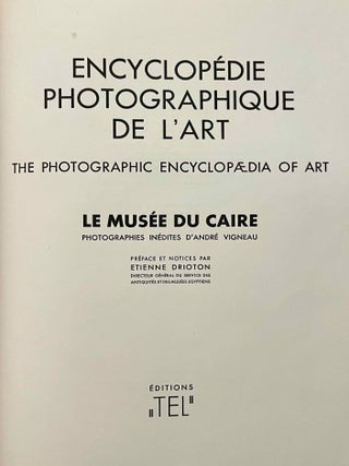Encyclop&eacute;die photographique de l'Art: le Mus&eacute;e du Caire[newline]M3565e-01.jpeg