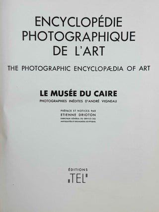 Encyclop&eacute;die photographique de l'Art: le Mus&eacute;e du Caire[newline]M3565f-01.jpeg