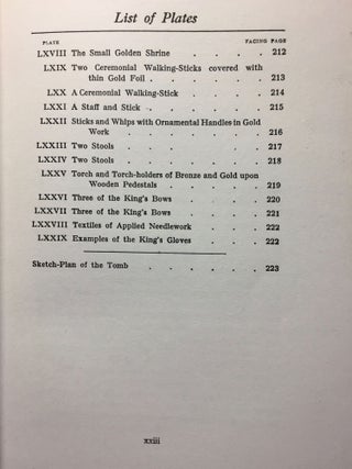 The tomb of Tut-Ankh-Amen. Vol. I, II & III (complete set)