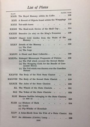 The tomb of Tut-Ankh-Amen. Vol. I, II & III (complete set)