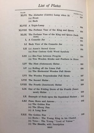 The tomb of Tut-Ankh-Amen. Vol. I, II & III (complete set)