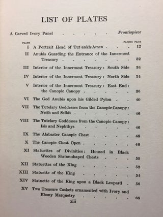 The tomb of Tut-Ankh-Amen. Vol. I, II & III (complete set)