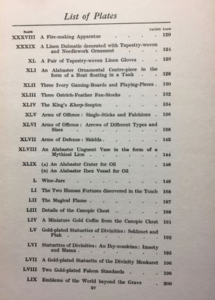 The tomb of Tut-Ankh-Amen. Vol. I, II & III (complete set)