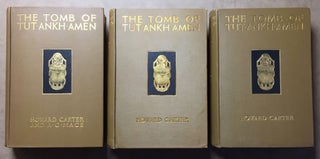 Item #M3566c The tomb of Tut-Ankh-Amen. Vol. I, II & III (complete set). CARTER Howard