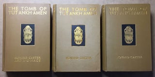Item #M3566c The tomb of Tut-Ankh-Amen. Vol. I, II & III (complete set). CARTER Howard[newline]M3566c.jpg