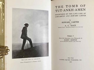 Item #M3566e The tomb of Tut-Ankh-Amen. Vol. I, II & III (complete set). CARTER Howard