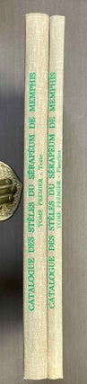 Item #M3571f Catalogue des stèles du Sérapéum de Memphis. Tome Premier (all published). Texte...[newline]M3571f-00.jpeg