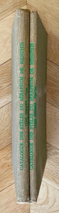 Item #M3571h Catalogue des stèles du Sérapéum de Memphis. Tome Premier (all published). Texte...