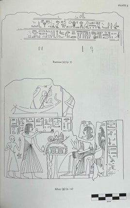 The tombs of three Memphite officials: Ramose, Khay and Pabes