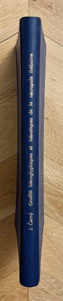 Item #M3594c Graffiti hiéroglyphiques et hiératiques de la nécropole thébaine. Nos 1060 à...