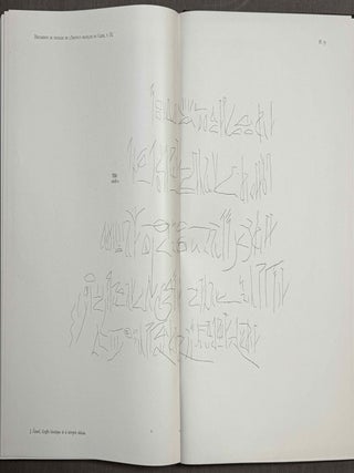 Graffiti hi&eacute;roglyphiques et hi&eacute;ratiques de la n&eacute;cropole th&eacute;baine. Nos 1060 &agrave; 1405.