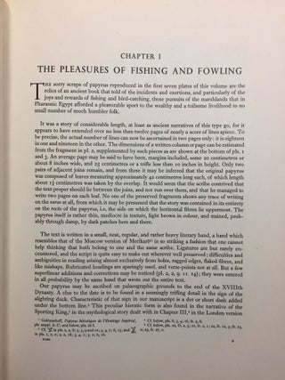 Literary fragments in the hieratic script