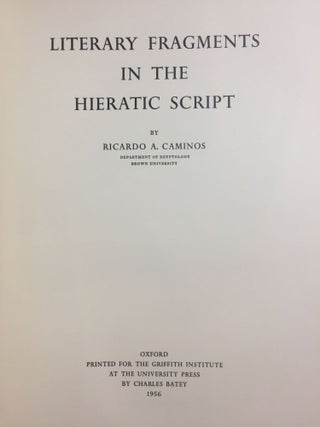 Literary fragments in the hieratic script[newline]M3622d-03.jpg