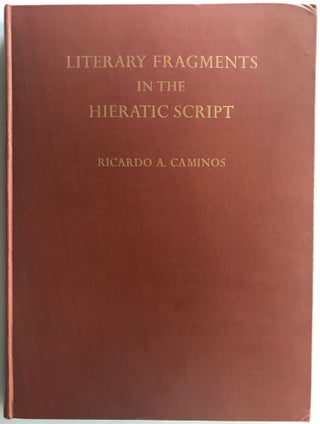 Literary fragments in the hieratic script[newline]M3622e-01.jpg