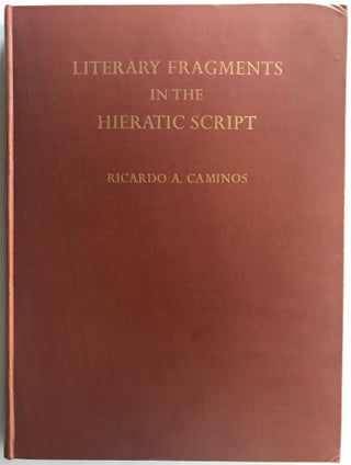 Literary fragments in the hieratic script