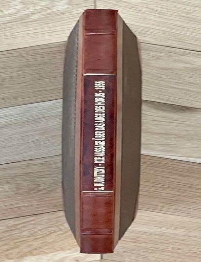 Item #M3633d Die Aussage &uuml;ber das "Auge des Horus". Eine alt&auml;gyptische Art geistiger &Auml;usserung nach dem Zeugnis des alten Reiches. RUDNITZKY G&uuml;nter.[newline]M3633d-00.jpeg