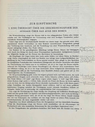 Die Aussage &uuml;ber das "Auge des Horus". Eine alt&auml;gyptische Art geistiger &Auml;usserung nach dem Zeugnis des alten Reiches.[newline]M3633d-06.jpeg