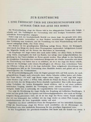 Die Aussage &uuml;ber das "Auge des Horus". Eine alt&auml;gyptische Art geistiger &Auml;usserung nach dem Zeugnis des alten Reiches.[newline]M3633e-05.jpeg