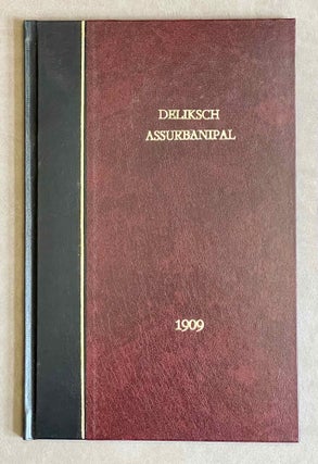 Item #M3636 Assurbanipal und die assyrische Kultur seiner Zeit. DELITZSCH Friedrich