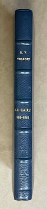 Item #M3642a Le Caire. 969-1949. VOLKOFF Oleg V