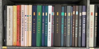 Item #M3644c The complete Abusir series: 26 titles in 28 volumes. Abusir I: The mastaba of...