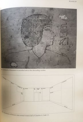 Item #M3649u The tombs of Senenmut. The architecture and decoration of tombs 71 and 353. DORMAN...