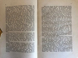 Das alte Ägypten und seine Papyrus. Königliche Museen zu Berlin. Eine Einführung in die Papyrusausstellung.