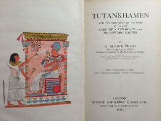 Item #M3696b Tutankhamen and the discovery of his tomb. SMITH Grafton Elliot[newline]M3696b.jpg