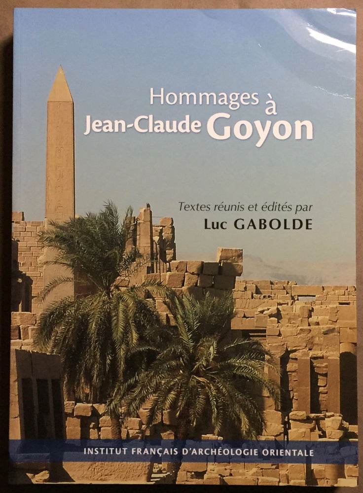 Item #M3698 Hommages à Jean-Claude Goyon. GOYON Jean-Claude.[newline]M3698.jpg