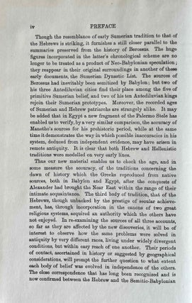 Legends of Babylon and Egypt in relation to Hebrew tradition. The Schweich Lectures, 1916.[newline]M3701-04.jpeg