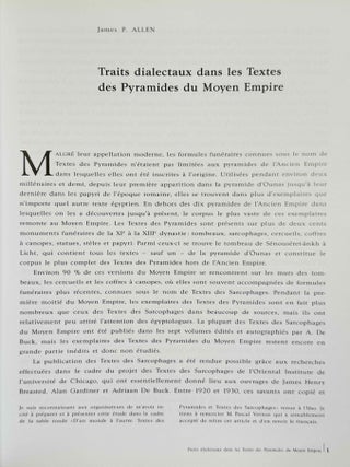 D'un monde &agrave; l'autre. Texte des pyramides & Textes des sarcophages.[newline]M3717l-05.jpeg