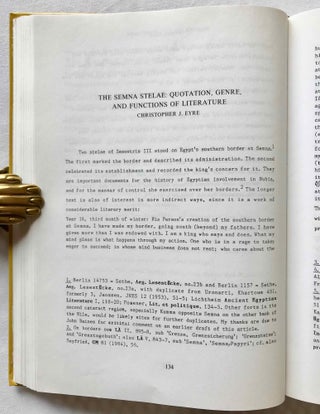 Studies in Egyptology presented to Miriam Lichtheim. 2 volumes (complete set)[newline]M3722c-04.jpg