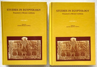 Item #M3722c Studies in Egyptology presented to Miriam Lichtheim. 2 volumes (complete set)....[newline]M3722c.jpg
