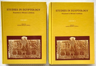 Item #M3722c Studies in Egyptology presented to Miriam Lichtheim. 2 volumes (complete set)....