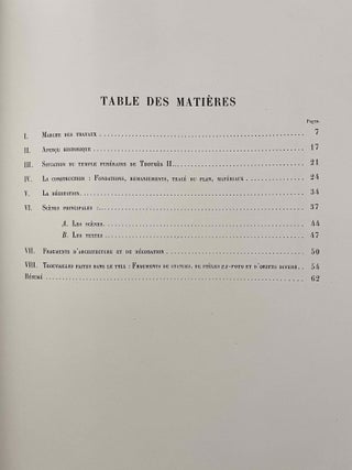 Rapports préliminaires sur les fouilles de Deir el-Medineh. Tome I to X (1922-1932). 10 volumes.