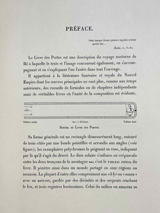 Le livre des portes. Tome I (fasc. I, II & III), Tome II (fasc. I & II) and Tome III (Fasc. 1) (all published and complete set)[newline]M3733a-03.jpeg
